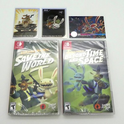 Sam & Max Save the World Beyond Time and Space Nintendo Switch LRG#104 LRG#148