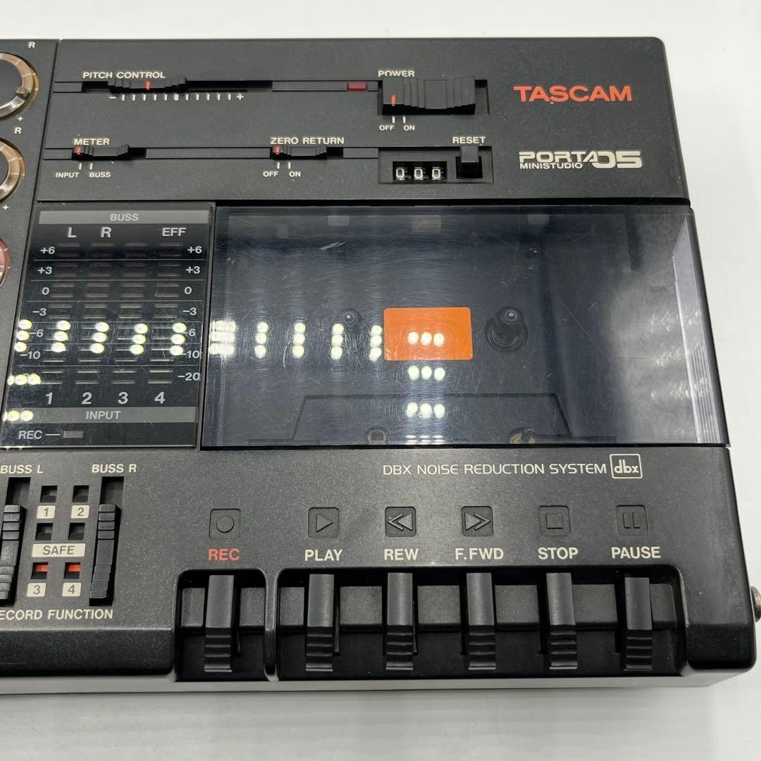 TASCAM Porta 05 Ministudio 4-Track Cassette Multitrack Recorder