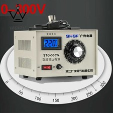 Single-phase AC Voltage Regulator Stabilizer 0-300V Adjustable Power Transformer