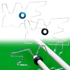 Billiards Transparent Acrylic Cue Head Holder with Seven Height Adjustments