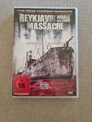 Reykiavic Whale watching Massacre Gunnar Hansen Texas Chainsaw Horror Thriller