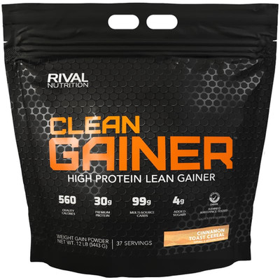 Rival Nutrition Clean Gainer I High Protein Lean Gainer Powdered Drink Mix I
