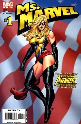 Ms. Marvel (2006) #   1 (8.0-VF) Captain America 2006