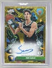 2025 Topps Cosmic Chrome Ben Saraf Gold Interstellar Refractor (RAW)