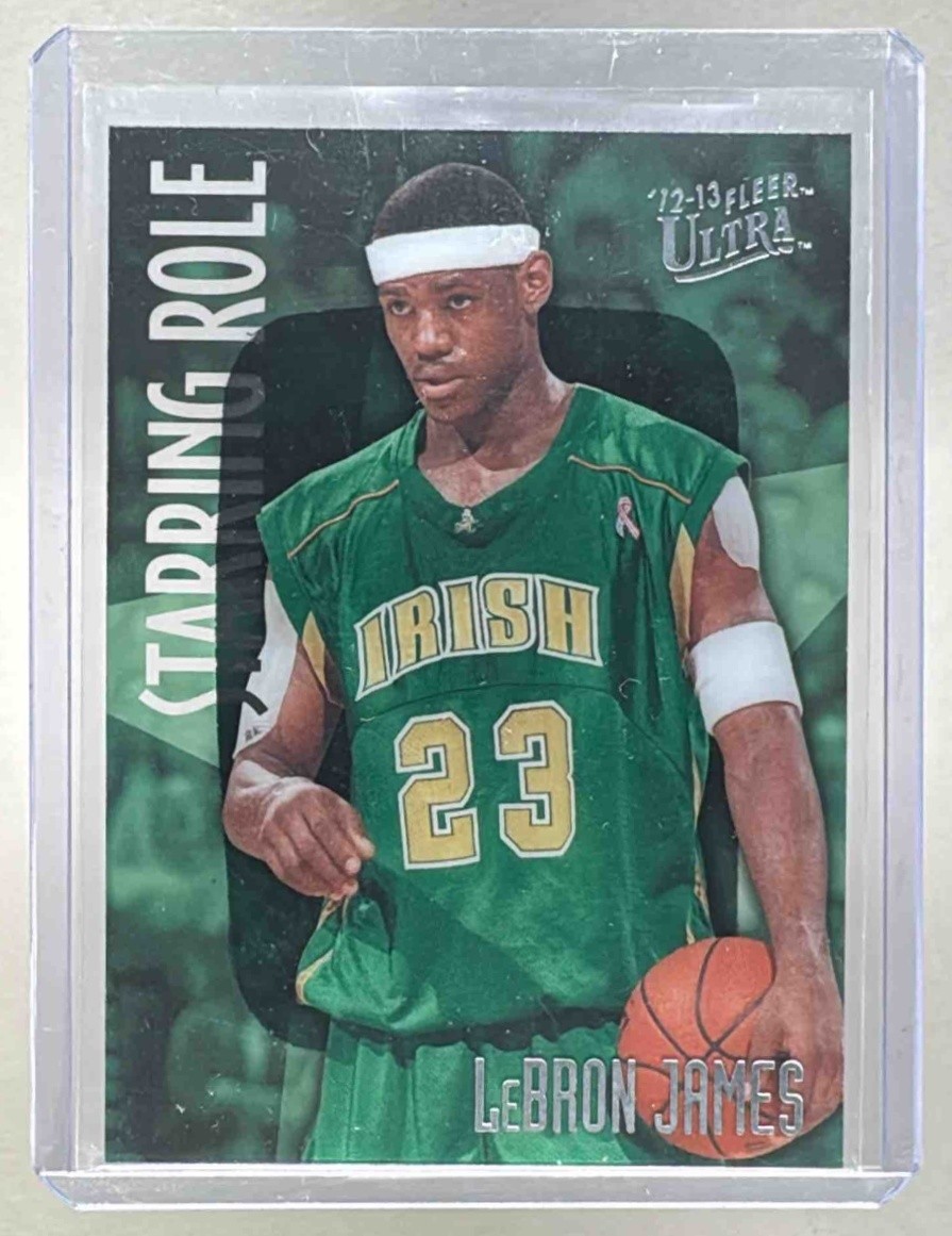 LeBron James 2012 Fleer Retro Ultra Starring Role