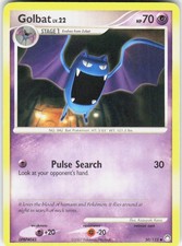 Golbat 50/123 Uncommon Mysterious Treasures Pokemon Near Mint