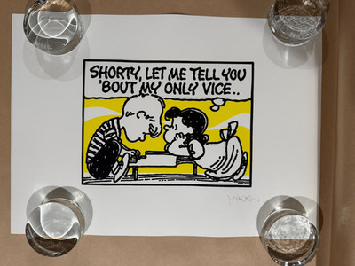 Mark Drew ''Shorty Let Me Tell You 'Bout My Only Vice'' Print. S/N x/200