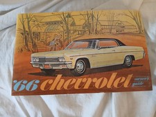 1966 Chevrolet Owners Guide Manual Original 3rd Edition Part 3879851 Impala Gm 1966 Chevrolet Owners Guide Manual Original 3rd Edition Part 3879851 Impala Gm