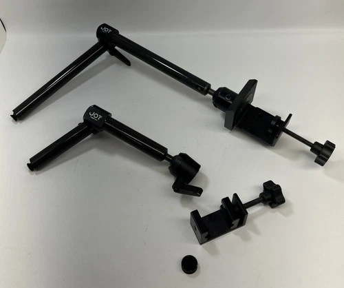 The Joy Factory Desk Mount 8” & 4” Carbon Fiber For Parts **READ**