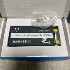 M.2 to USB 3.0 Adapter with SIM Card Slot for WWAN/LTE/4G Module