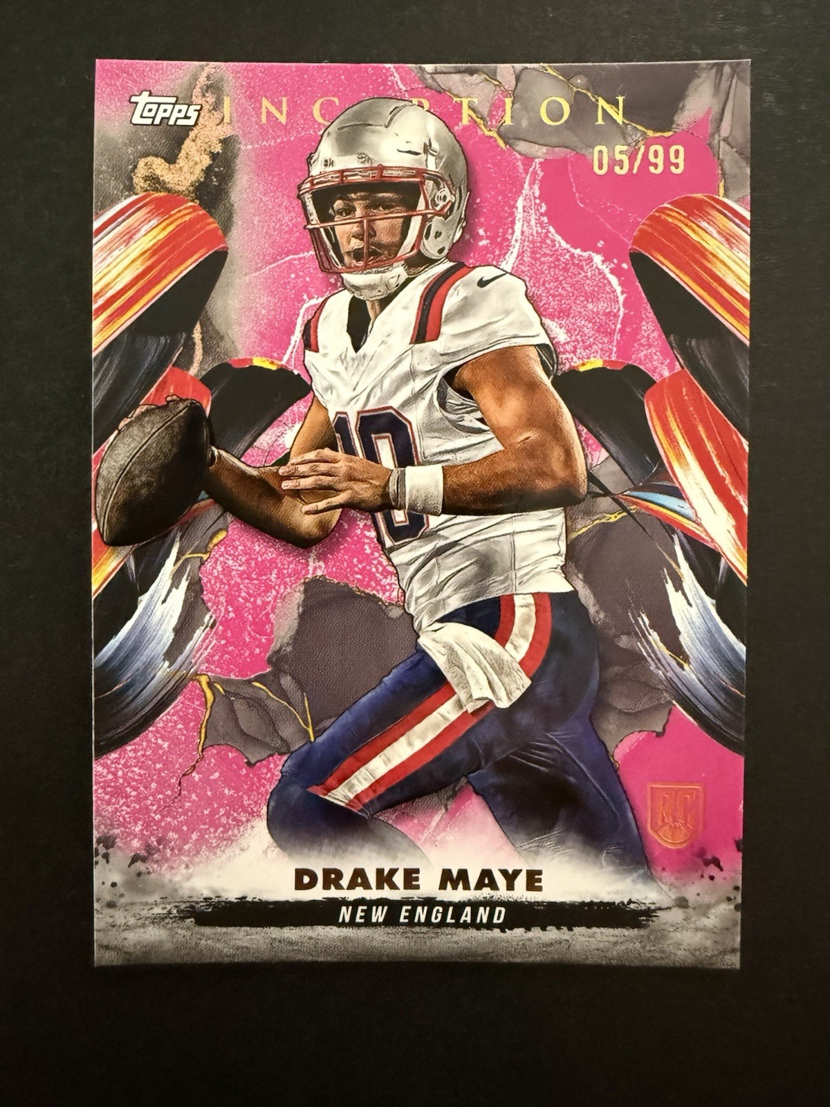2024 Topps Inception - Drake Maye #158 Magenta /99 (RC)