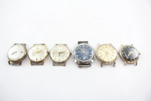 Assorted Vintage Mechanical Watches Limit Timex Orfa Kudu SPARES/REPAIRS x 6