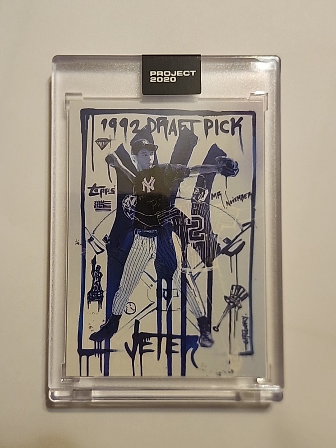 2020 Topps Project 2020 - 1993 Topps Derek Jeter #93 Gregory Siff /48465