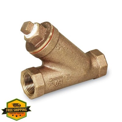 Midline Valve 322U322 Y-Strainer with Stainless Steel Mesh Screen, Pipeline F...