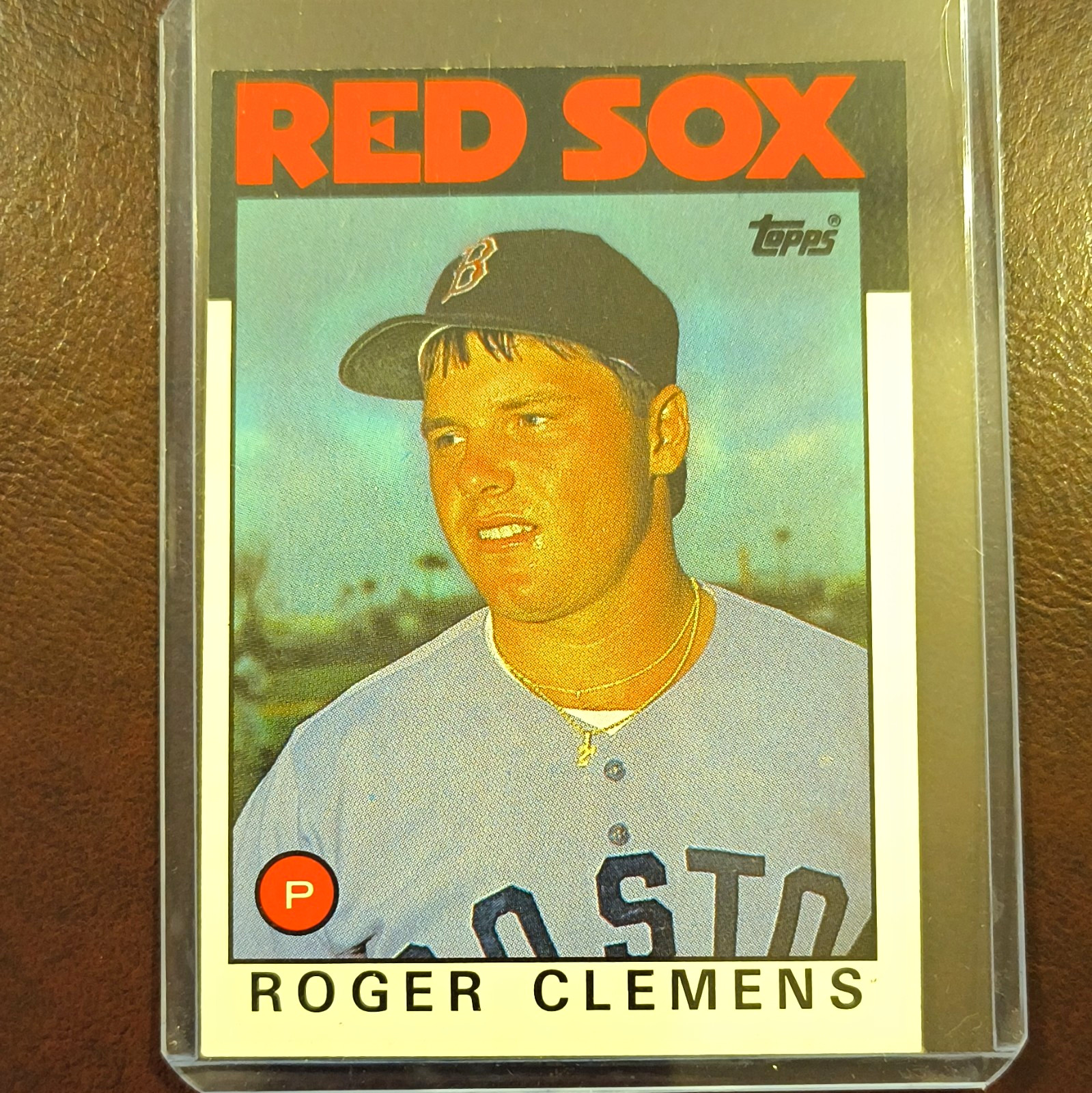 Topps 1985 Roger Clemens Rookie #661 Boston Red Sox Baseball Trading Card