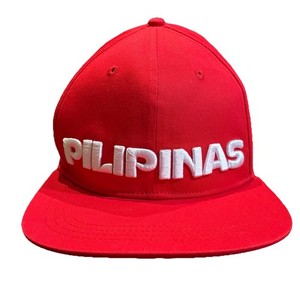 Pilipinas FIBA 2023 Basketball Red SnapBack Adjustable Hat Cap Philippines 🇵🇭