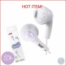 JVC HAF160W JVC HAF160W Gumy Ear Bud Headphone White
