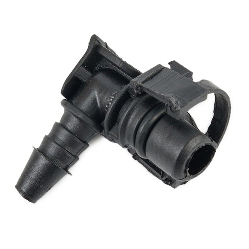 Connector Water Outlet Hose Replacement Thermostat Throttle Valve Black - Picture 6 of 12