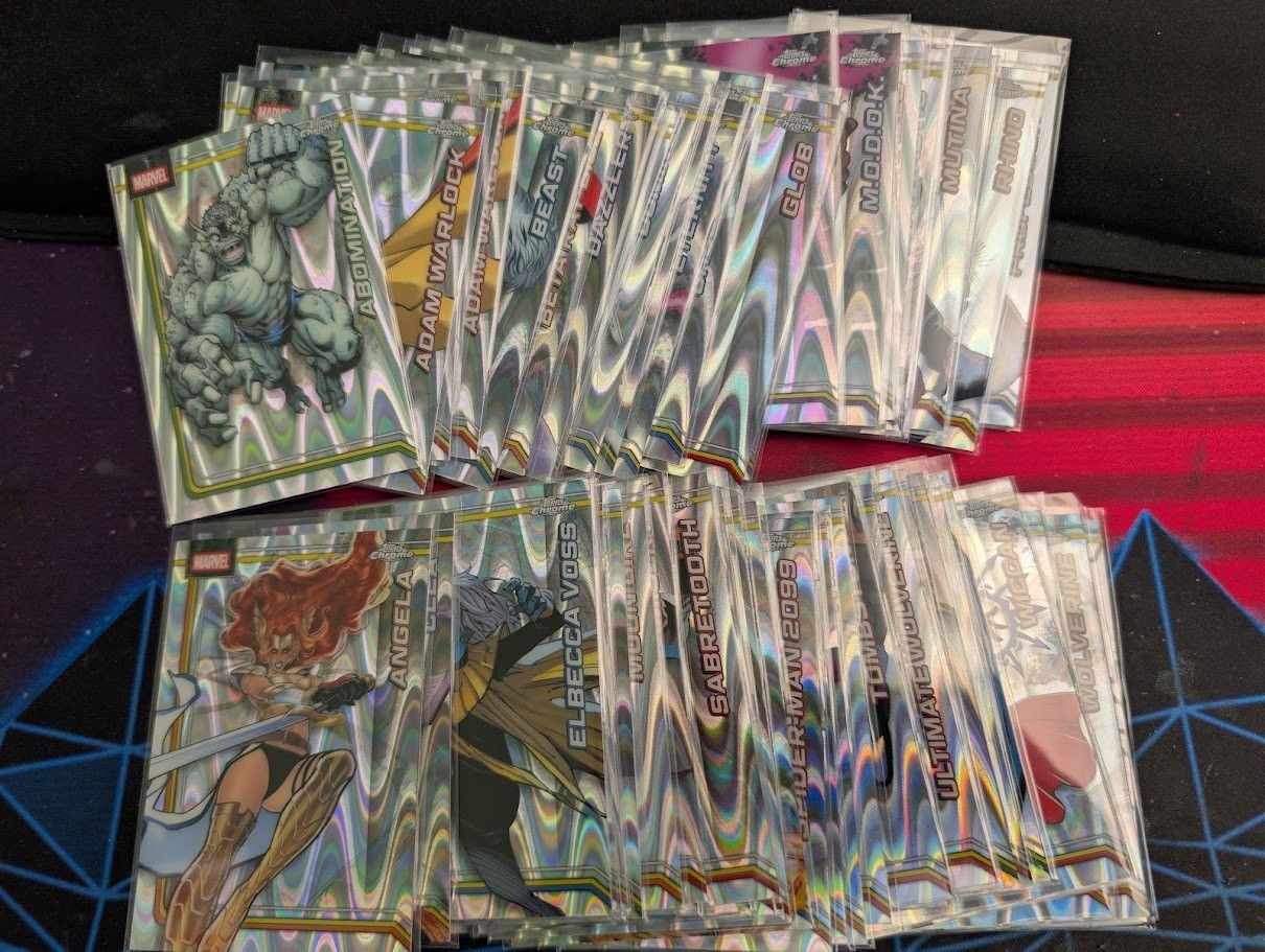 2026 Topps Marvel Chrome - Ray Wave Refractor - Pick Your Card