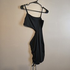 Women's Spaghetti Strap Black Dress Size Medium