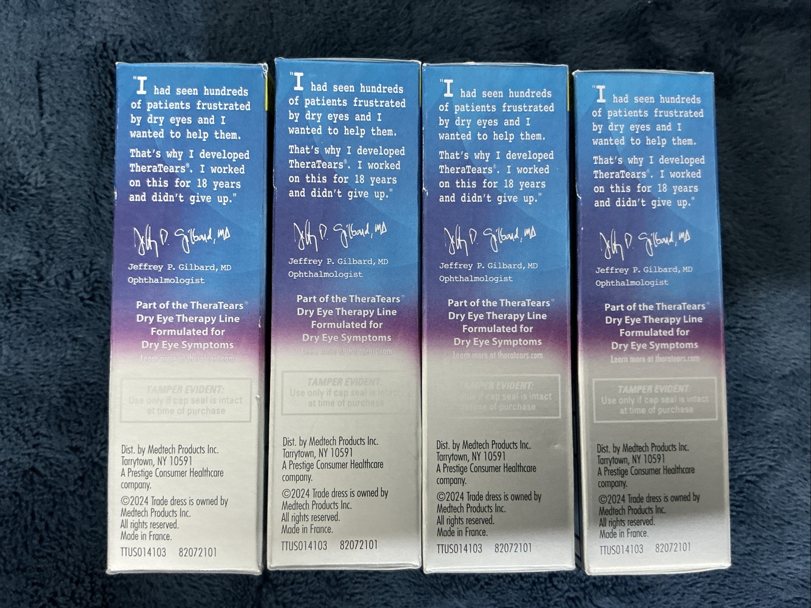 4xTheraTears Extra Dry Eye Therapy Lubricant Eye Drops Twin Pack 15 mL Exp 2026+