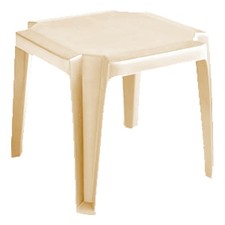 Grosfillex 52099066 Sandstone Miami Low Table 30 Pack