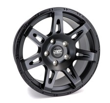 1x Alufelge W-TEC EXTREME 8,5x17" ET+30 mit TÜV Teilegutachten Felge schwarz Neu