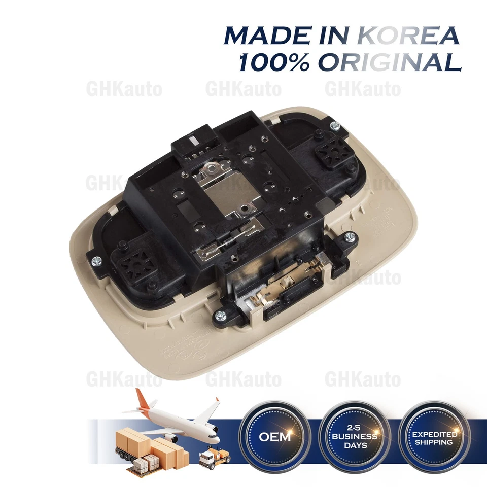 Lámpara interior de techo GENUINA 928704D570TW para KIA Sedona 2006-2014 Foto 3 de 4