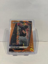 2025 Panini Prizm Travis Bazzana #29 Orange Pulsar /399 Cleveland Guardians