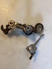 Vintage Simplex Tour de france Derailleur and lever for racing bicycles 2341