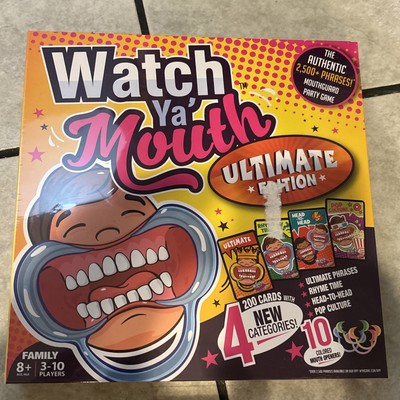 Watch Ya' Mouth Ultimate Edition Party Game (2019)   Complete w/ Box