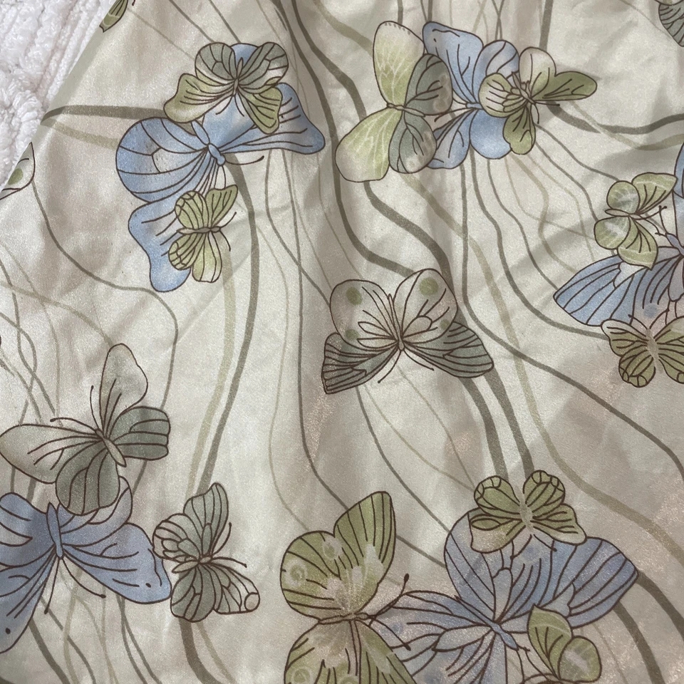 Falda midi vintage Cherokee satinada mariposa niñas talla 110/12 Fairycore Foto 2 de 4