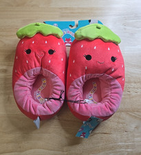 Squishmallows Watermelon Strawberry Slippers Women's 11/12