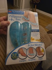JML Pampered Toes by Ped Egg Deluxe Soothing Flexible Gel Therapy for Sore Feet