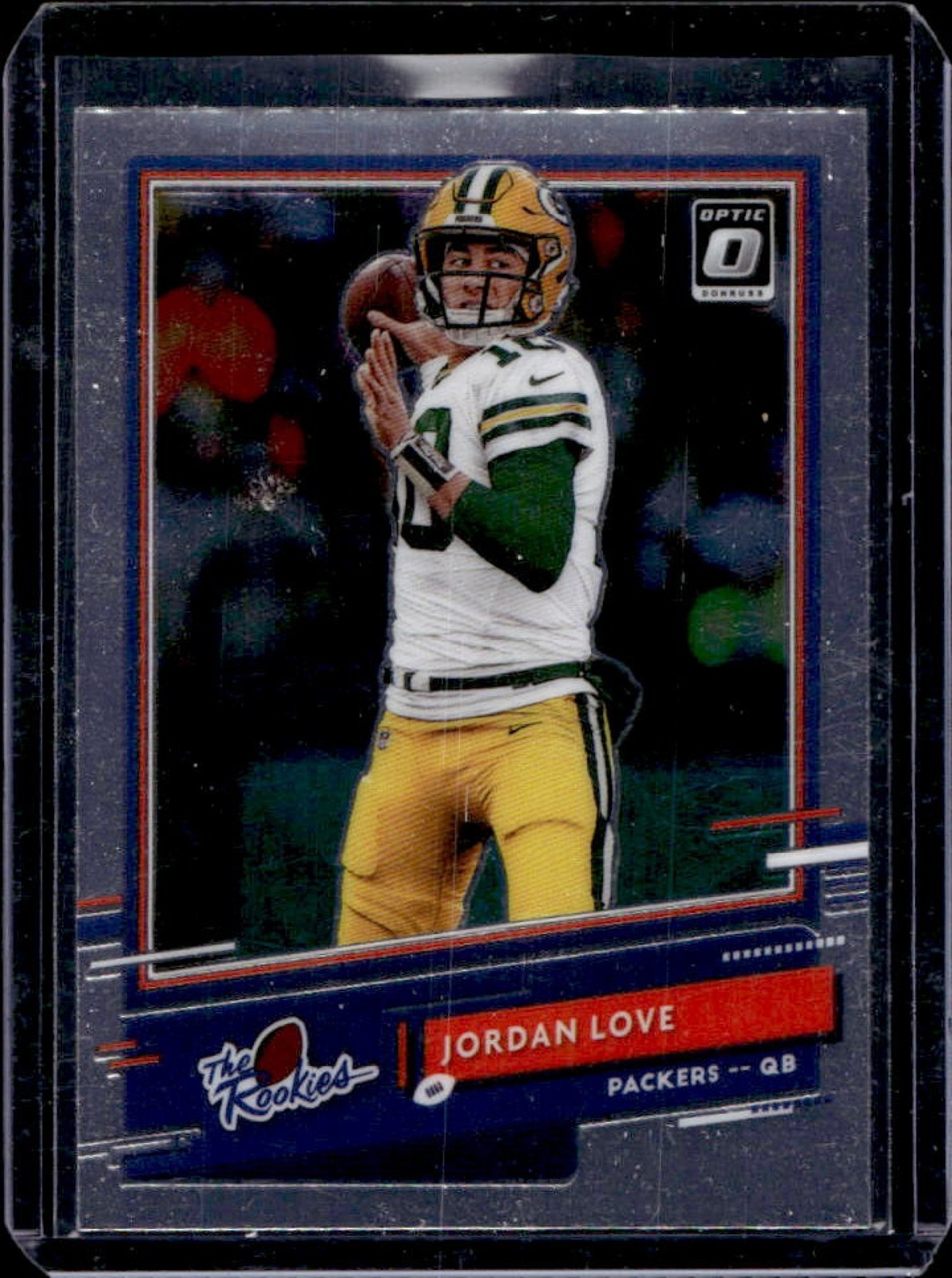 2020 Donruss Optic Jordan Love The Rookies Rookie RC #TR-JL Packers