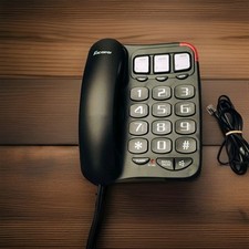 Excelltel Landline Phones for Seniors, Corded Big Button Phone with Photo Speed