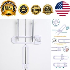 No Tools Required Baby Safety Cabinet Locks   Easy Install  Durable 2 Pack