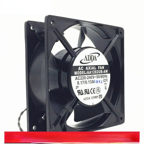 1X For AA1282UB-AT AA1282UB-AW 12038 12CM 220V 0.17/0.13A Cooling Fan - Afbeelding 5 van 11