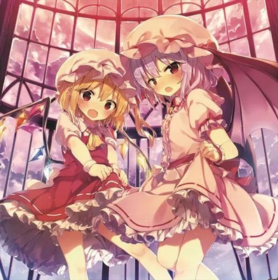 Touhou Project Remilia Fran Square Tapestry B2 Art Illustration