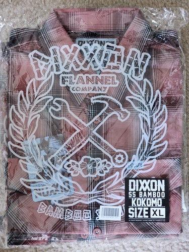 Dixxon Flannel KOKOMO Bamboo Short Sleeve. Men’s X-LARGE - New In Bag With Tags - Picture 7 of 9
