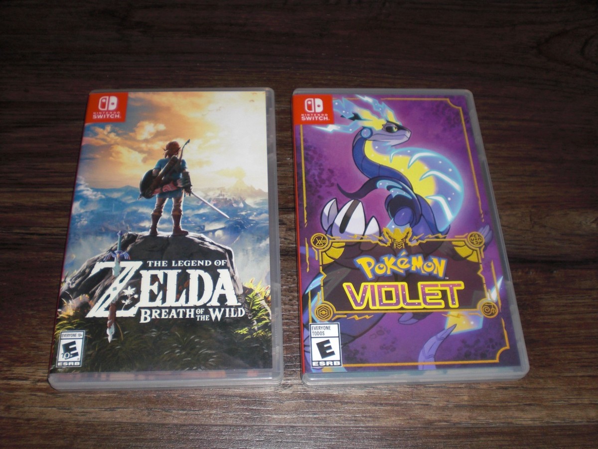 ゼルダの伝説 ブレス オブ ザ ワイルド & ポケットモンスター バイオレット The Legend of Zelda: Breath of the Wild + Pokemon Violet Nintendo