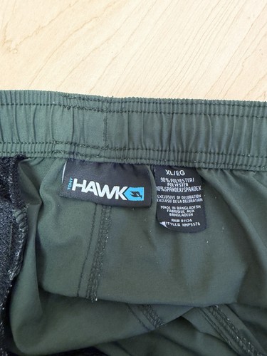 Pantalon de jogging Tony Hawk vert foncé polyester/élasthanne poignets à cordon homme XL - Photo 3/9