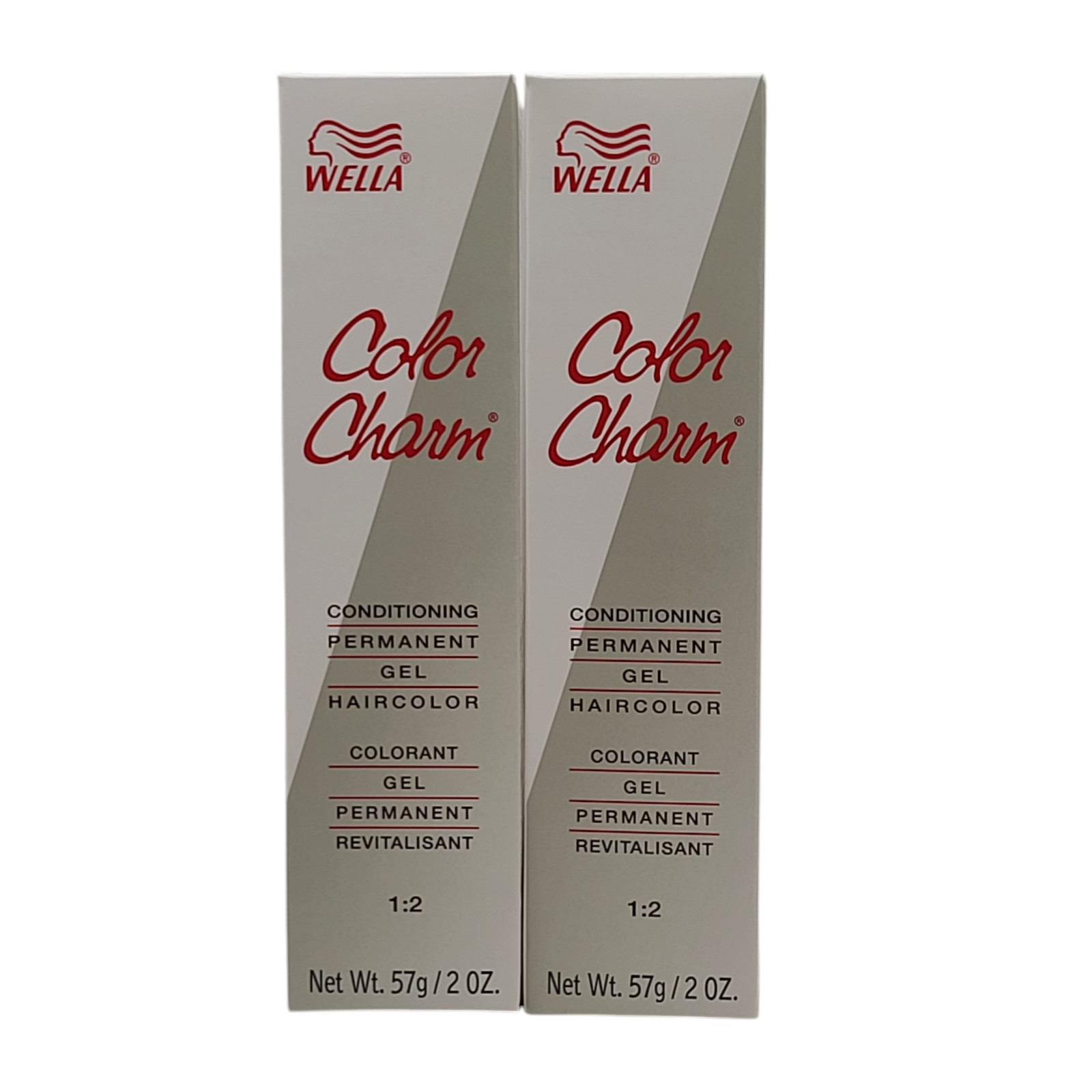 Charm Permanent Gel Hair Color 632 Medium Ash Blonde 2 Oz