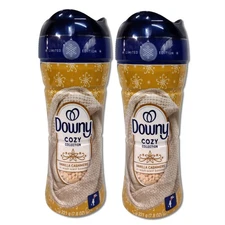 2 NEW Downy Cozy Collection Laundry Scent Booster Vanilla Cashmere Full Size