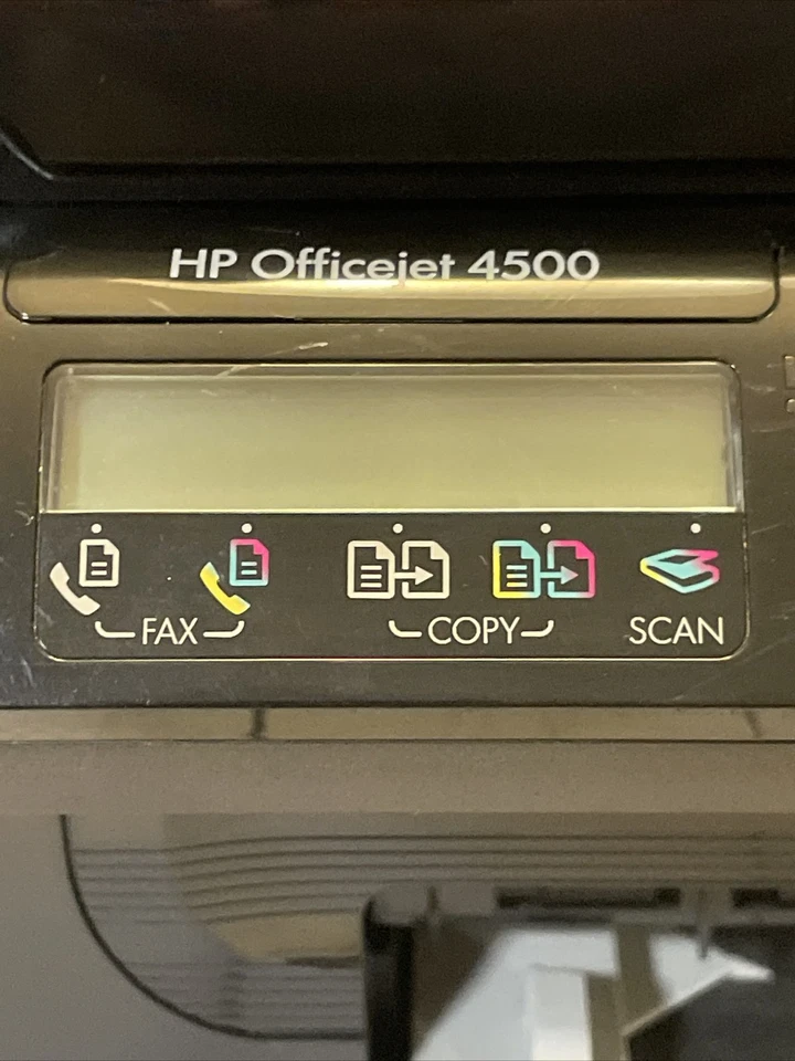 HP OfficeJet 4500 All-In-One Inkjet Printer. Untested. Powers On Needs Ink. - Image 4 of 4