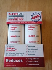Dr. FORHAIR Folligen Original Shampoo, 2 Pack 25.36 fl oz (750ml x 2)