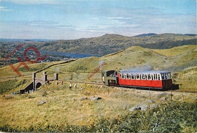 Ansichtskarte:;SNOWDON MOUNTAIN RAILWAY [J Arthur Dixon]