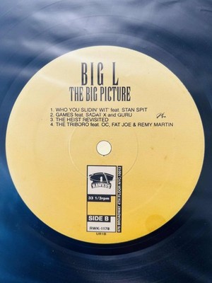 Big L / The Big Picture (1974 - 1999) US ORIGINAL 2LP Rawkus