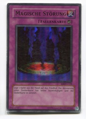 Yu-Gi-Oh! HEAVY PLAYED Magische Störung Ultra Rare MRD-G128 HP