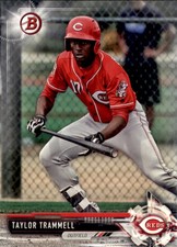 2017 Bowman Draft #BD166 Taylor Trammell - BB